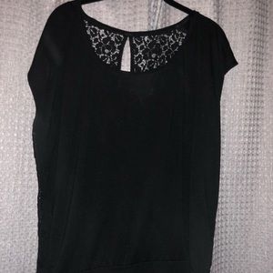 Loft T Shirt with lace back